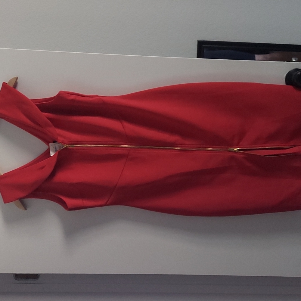 Red dress